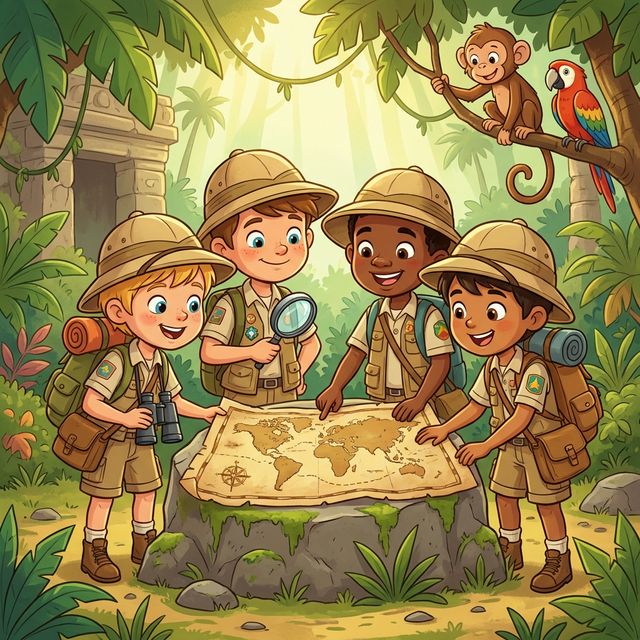 Aventura Indiana Jones para niños