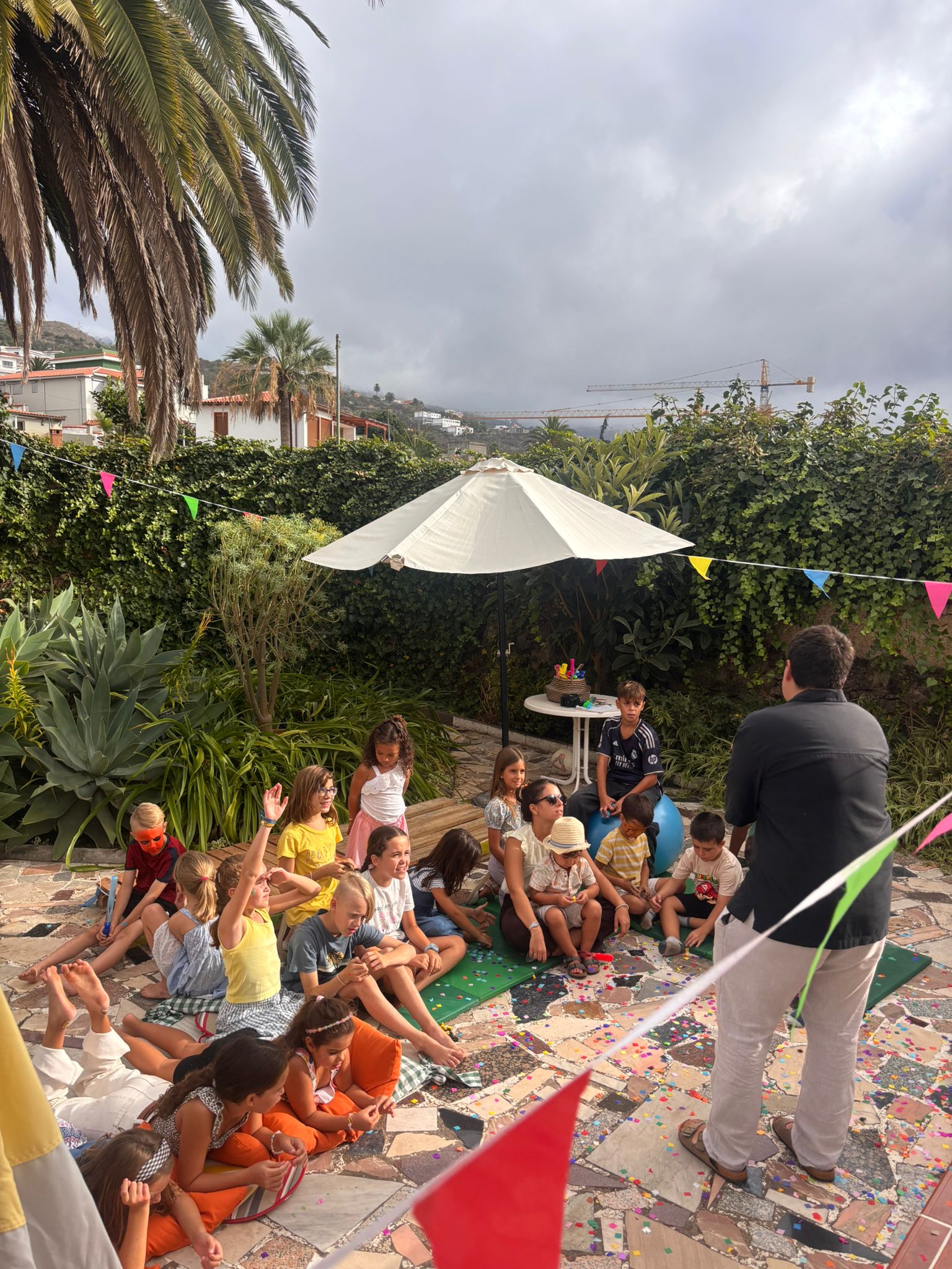 Actividad al aire libre en AlphaCamp